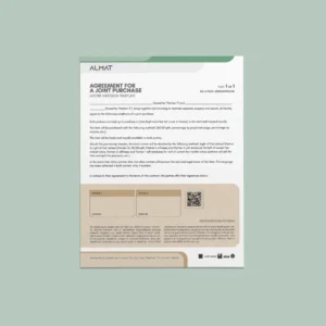 Almat Agreement for a Joint Purchase USL Template