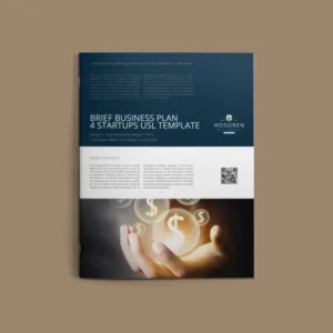 Brief Business Plan US Letter Template