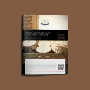 Mini Corporate Plan Template US Letter